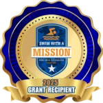 Swim with a Mission grant recipient 2025 seal.